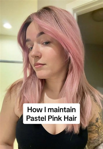 Achieve Gorgeous Pastel Pink Hair with This Shampoo