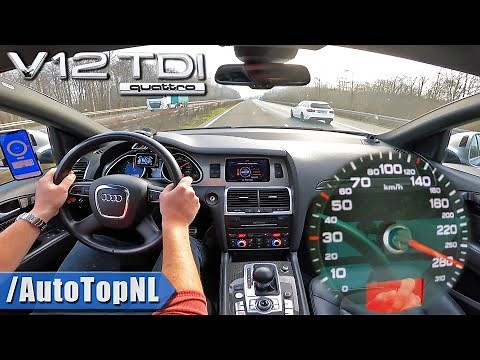 Audi Q7 V12 TDI “Beast of the Autobahn” 277km/h TOP SPEED by AutoTopNL