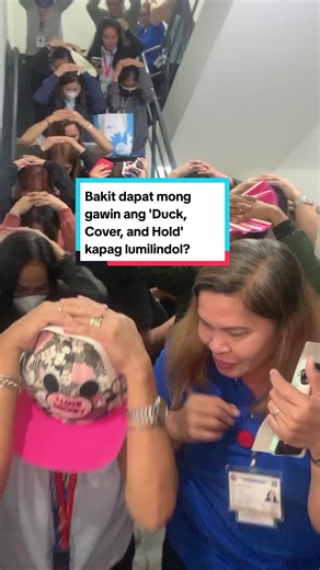 Importansya ng Duck, Cover, and Hold sa Earthquake Drill | Ulat ni Robert Mano