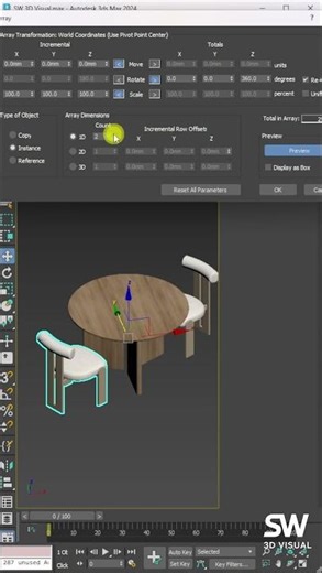 How to Duplicate Objects Faster in 3Ds Max