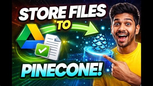 How to Sync Google Drive Files to Pinecone Vector Database | Alif Islam