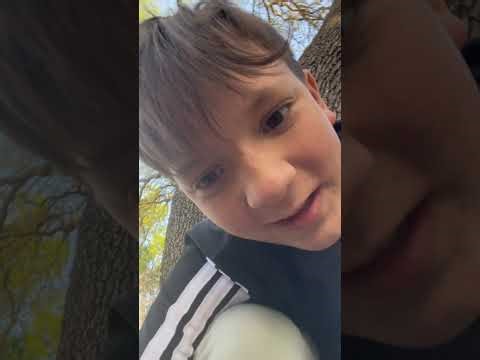 Me climbing a tree ￼