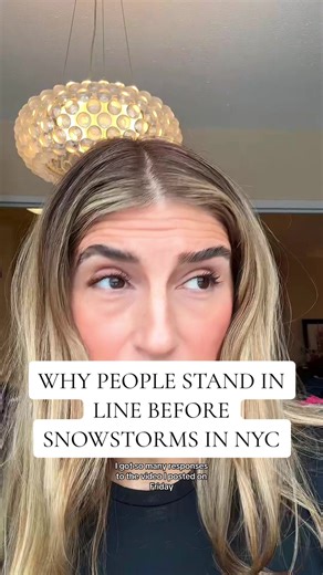 here are some reasons why people don’t mind standing in lines at a grocery store before a storm…who wants to go back and forth? why do it when the feels like is in the negative digits? why slip & slide through the icey sludge? i want to just be done. i plan a few meals, shop for those & a few staples and ✌️ #snow #snowstorm #nyc #newyork #newyorkcity