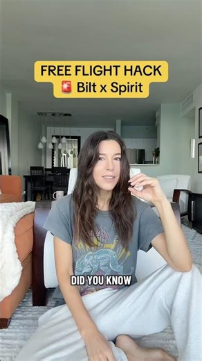 🚨 Bilt x Spirit Partnership = Super cheap flights!! #spiritairlines #bilt #travelhacks