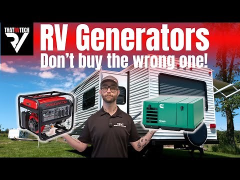 RV generators - what do you really need?