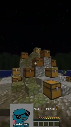 How I Barely Survived Minecraft Hunger Games #minecraft #hungergames #shorts #clips #memes #event