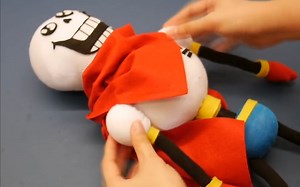 【undertale】【手工制作】教你如何自制一个可爱的papyrus公仔
