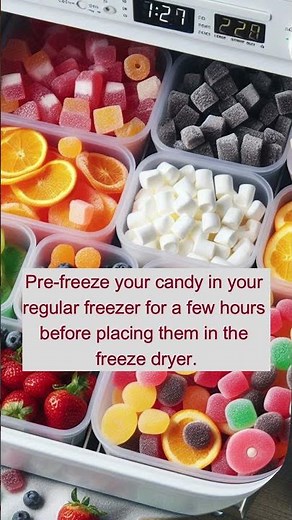 How To Freeze Dry Candy At Home #shorts