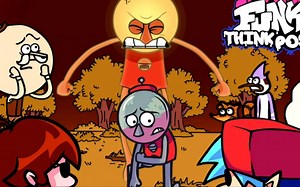 Friday Night Funkin':Think Positive (VS benson) Full Week [FNF Mod/HARD]