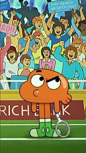 🇵🇱57 MINUT🏆 Gumball przewidział mecz #igaświątek 😱🎾 | Niesamowity Świat Gumballa ‪@cartoonnetworkPL‬