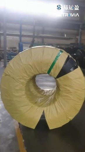 Heavy-Duty Tire Stock Walkthrough in Factory Warehouse