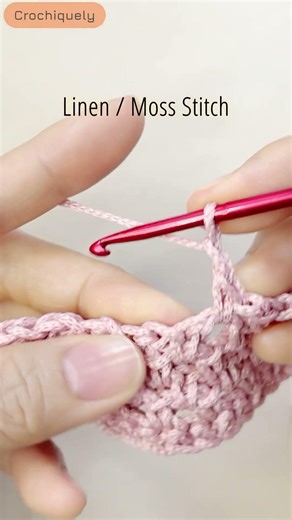 How to Crochet Linen Stitch (Easy Tutorial)