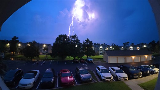 1.3K views · 27 reactions | Look at all that lightning!! It's late...