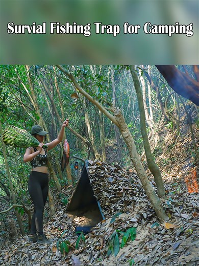 Survival Fishing Trap Techniques for Solo Camping