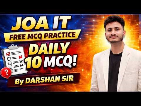 HP JOA IT EXAM |COMPUTER VIDEOS | CLASS -01 COMPLETE PLAYLIST |2026 10 MCQ DAILY LIVE BY DARSHAN SIR