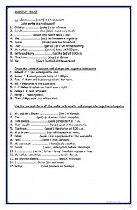 How do you convert simple present to negative? [2025] | QAQooking.wiki