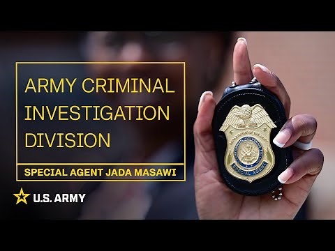 What does a CID Agent do? | U.S. Army