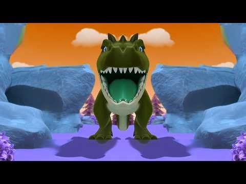 Big and Scary! CARNOTAURUS! Dinolings: Pinkfong Dinosaurs (Sponsored by: Gamavision Csupo Effects)