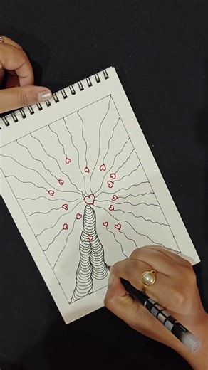 Illusion Doddle Tutorial #Doddle Art 🎨#trending #shorts