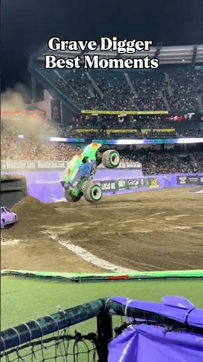 Grave Digger Best Moments #fypシ #monstertruck #shorts