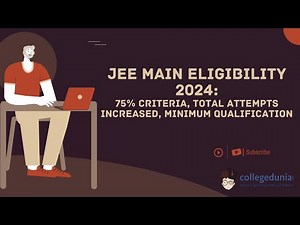 JEE Main Eligibility 2024|75% Criteria| Total Attempts increased| Minimum Qualificaiton
