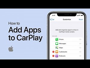 How To Add Apps To Apple CarPlay - Easy Guide