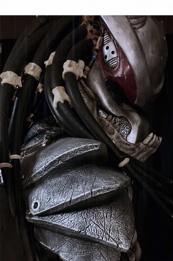 Your father died with honor… Fred carfulky or meet his fate #predator #predatorcosplay #yautja #yautjacosplay #cosplay