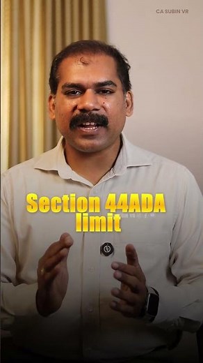 Enhanced Limits for Sections 44AD and 44ADA | AY 2025-26
