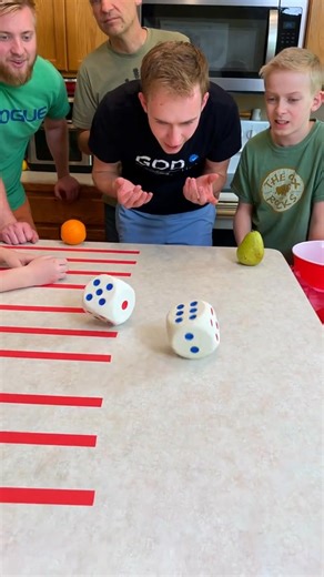 Fruit Frenzy Family Game! 🍊 #games #fruit #food #challenge #family | Aguyandagolden