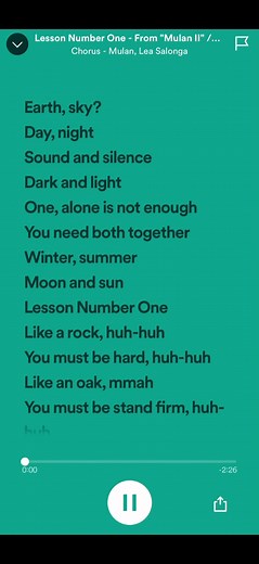 Mulan 2 Lesson Number One: Ancestral Wisdom and Empowerment