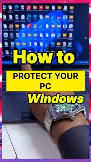 How to protect your windows PC! #window11 #laptoptips #pcsolutions #digitech #techtips