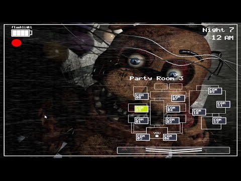 Mike Springlocked Inside Withered Freddy (FNaF 2)