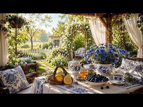 Relaxing Nature Sounds ☀️ Birds Singing & Cozy Garden Morning Ambience