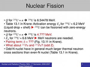 PPT - Nuclear Fission PowerPoint Presentation, free download - ID:885634