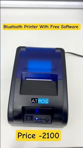 How to Connect ATPOS Bluetooth Receipt Printer with a Billing App | Android Mobile POS Setup