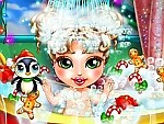 Play Baby Christmas Bath | Free Online  Games. KidzSearch.com