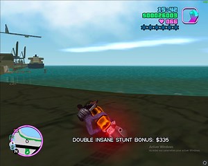 Insane Stunt Bonus in Billie Jean GTA Vice City