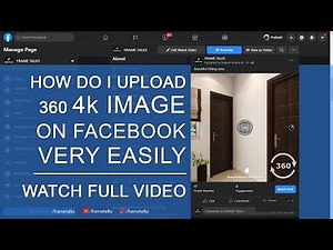 How to Upload 360 Photo on Facebook Tutorial Virtual Reality - VR