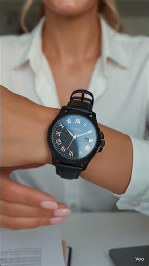 French Connection Black Analog Watch ⌚ Luxury Look Under Budget! 🔥