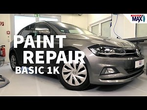 SprayMax - Paint Repair Basic 1K on a VW Polo (GB)