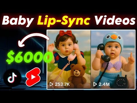 Make Viral Baby Lip Sync AI Videos | New AI Niche on TikTok & YouTube Shorts
