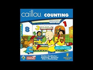 Caillou's Counting (2003) [PC, Windows] longplay