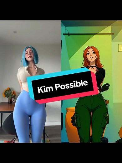AI Generated Kim Possible Animation
