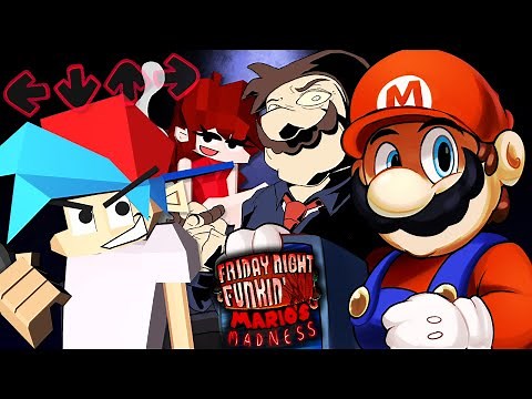PghLFilms Plays the Entirety of "Mario's Madness V2" in Friday Night Funkin'