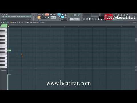 How To Use The Piano Roll in FL Studio 12 [Basic]