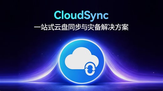 CloudSync — 铁威马一站式云盘同步与灾备解决方案