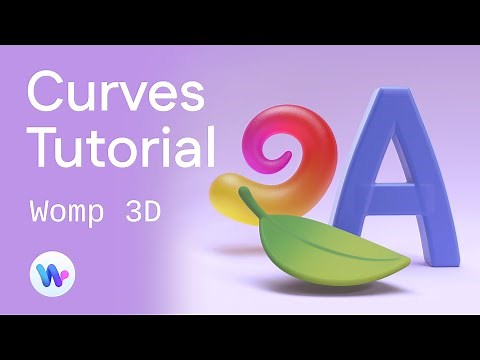 Easy 3D Curves with Womp 💫