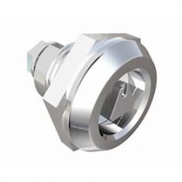 Quarter-Turn Cam Latch, 8 mm Triangle Recess, Without Cam, Sealed, Stainless Steel, Passivated, 0