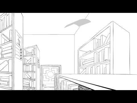 Falling paper animation
