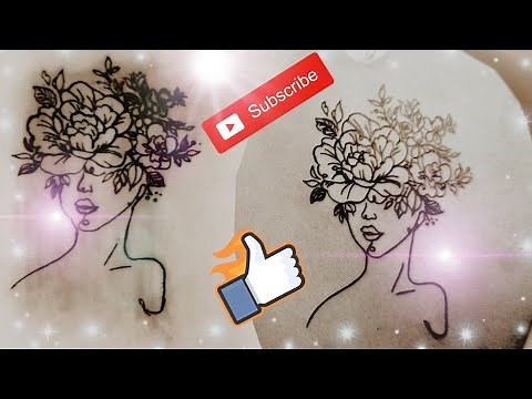 Learn to draw tattoos for beginners step by step.